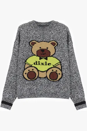 Dixie Jersey con osito mangas largas
