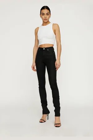 Dixie Jeans ajustados con cremallera en el tobillo