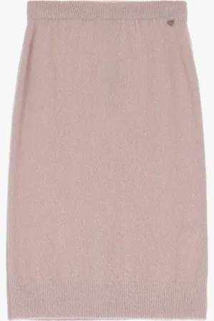 Dixie Falda media color liso de punto
