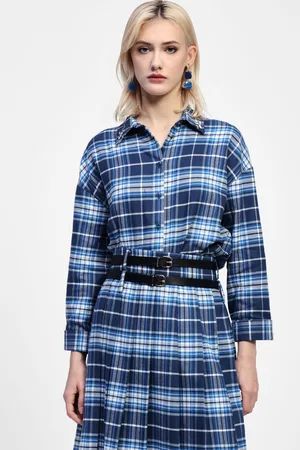 Dixie Camisa de cuadros con botones