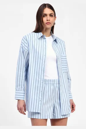 Dixie Camisa a rayas con bolsillo