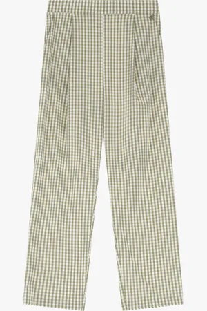 Dixie Pantalones anchos a cuadros