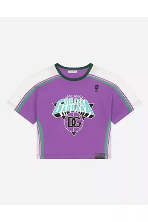 Dolce & Gabbana Hombre Camisetas - Camiseta De Punto Con Estampado Dg Sport - Hombre Camisetas Y Sudaderas 2 Years