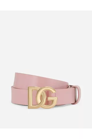 Dolce & Gabbana Niñas Cinturones - Cinturón De Charol Con Logotipo Dg - Mujer Accesorios S