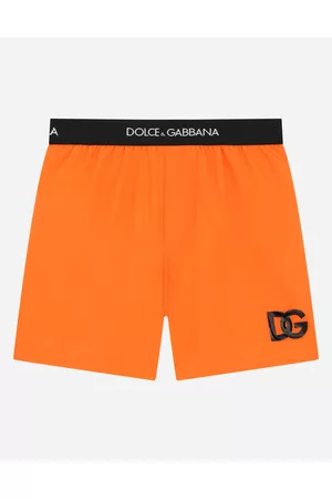 Dolce & Gabbana Hombre Shorts de baño - Bañador Bóxer De Nailon Con Logotipo En El Elástico - Hombre Moda Baño 2