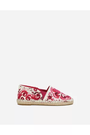 Dolce & Gabbana Niñas Alpargatas - Alpargata De Lona Estampada - Mujer Zapatos (24-38) 27