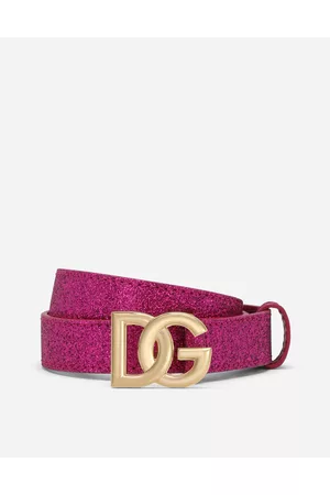 Dolce & Gabbana Niñas Cinturones - Cinturón Dg Logo - Mujer Accesorios M