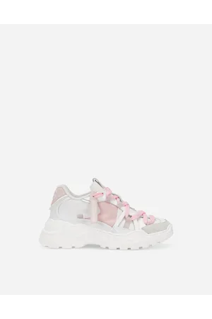 Dolce & Gabbana Mixed-material Airmaster Sneakers - Hombre Zapatos (24-38) Rosa 28