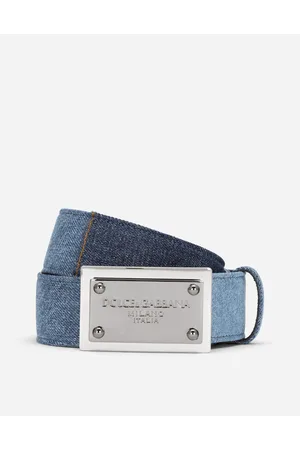 Dolce & Gabbana Cintura Con Placca - Hombre Cinturones 100