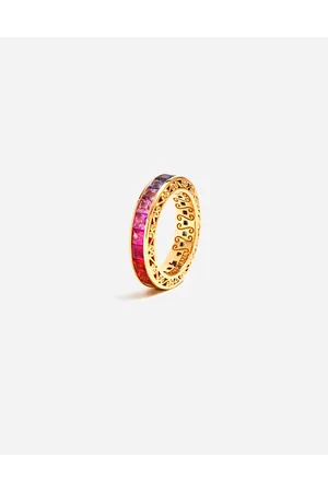 Dolce & Gabbana Multicolor Sapphire Wedding Ring - Mujer Collares 52