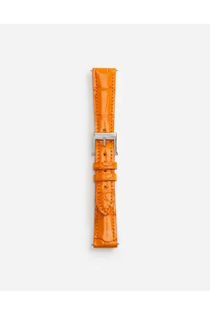 Dolce & Gabbana Alligator Strap With Buckle And Hook In Steel - Mujer Correas De Reloj Onesize