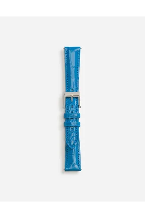 Dolce & Gabbana Alligator Strap With Buckle And Hook In Steel - Mujer Correas De Reloj Onesize