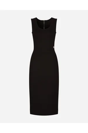 Dolce & Gabbana Vestido Midi Sin Mangas De Punto Milano - Mujer Vestidos Viscosa 40