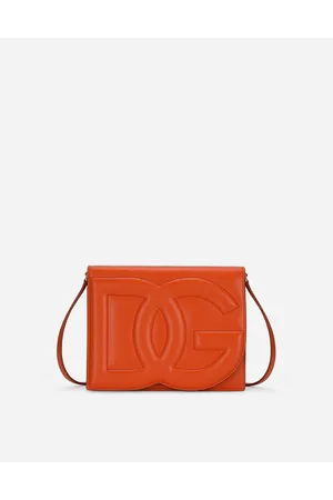 Dolce & Gabbana Bolso Bandolera En Piel De Becerro Con Logotipo - Mujer Bolsos Al Hombro Y Bandoleras Piel Onesize