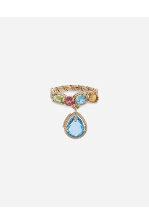 Dolce & Gabbana Anello Raibow 1101 7 - Mujer Anillos Dorado Dorado 48