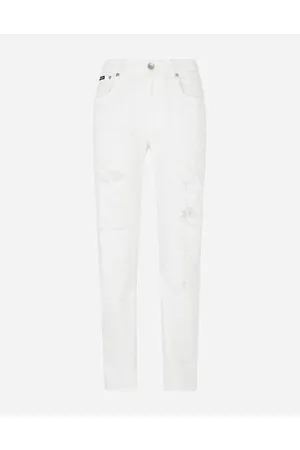 Dolce & Gabbana Vaqueros Boyfriend De Denim Con Roturas - Mujer Denim Algod�n 40