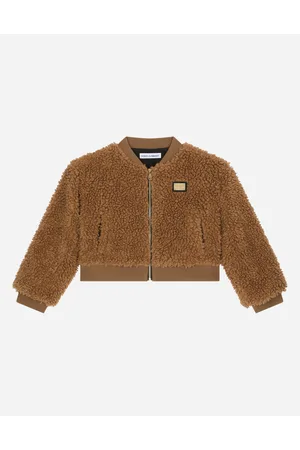 Dolce & Gabbana Bómber Acolchada De Piel Ovina Sintética - Mujer Abrigos Y Chaquetones Pelo Sint�tico 4 Years