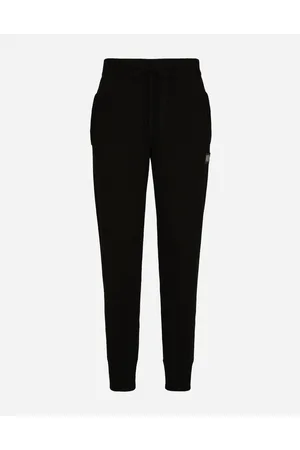 Dolce & Gabbana Pantalón De Chándal En Punto De Lana Y Cachemira - Hombre Pantalones Largos Y Cortos Lana 48