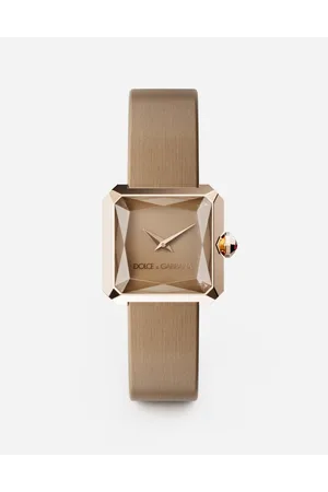Dolce & Gabbana Reloj De Oro Con Pulsera De Seda - Mujer Relojes Onesize