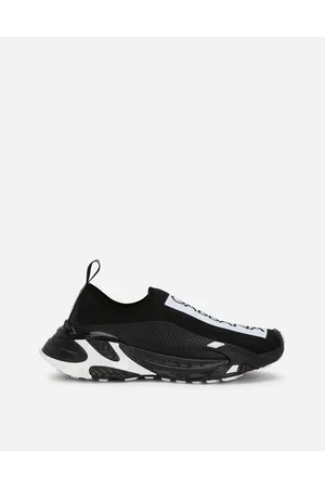 Dolce & Gabbana Stretch Mesh Fast Sneakers - Mujer Zapatillas Negro Tela 39