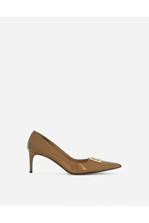 Dolce & Gabbana Zapato De Salón En Piel De Becerro - Mujer Zapatos De Salón Y Destalonados Marr�n Piel 37
