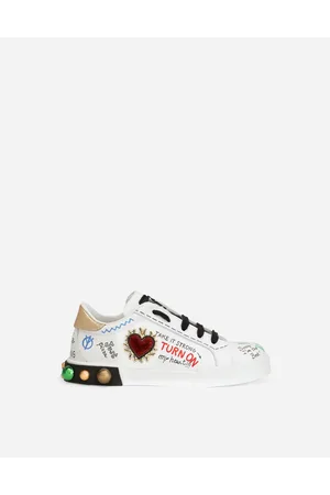 Dolce & Gabbana Calfskin Portofino Dg King Sneakers - Hombre Zapatos (24-38) 30