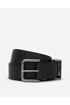 Dolce & Gabbana Calfskin Belt With Dg Logo - Hombre Cinturones Piel 120