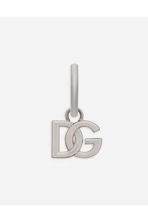 Dolce & Gabbana Single Dg Logo Earring - Hombre Bisutería Metal Onesize