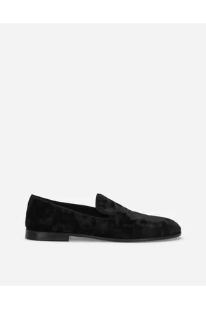 Dolce & Gabbana Slipper De Terciopelo - Hombre Mocasines Y Mocasines Driver Terciopelo 40.5