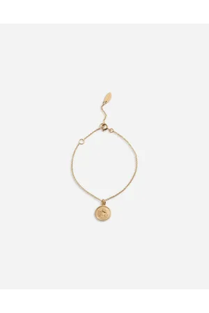 Dolce & Gabbana Pulsera Con Medalla De Ángel - Joyas Dorado Metal Onesize
