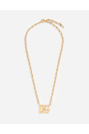 Dolce & Gabbana Chain Necklace With Dg Logo - Hombre Bisutería Metal Onesize