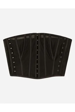 Dolce & Gabbana Cinturón Tipo Corsé De Marquisette - Mujer Cinturones Tela 38