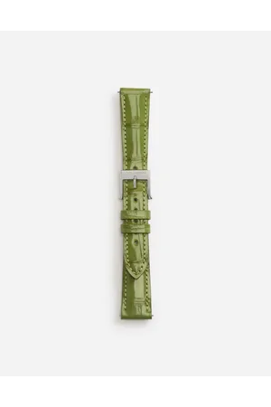 Dolce & Gabbana Alligator Strap With Buckle And Hook In Steel - Mujer Correas De Reloj Onesize