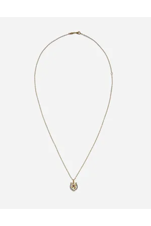 Dolce & Gabbana Collar Con Colgante De La Buena Suerte - Hombre Collares Dorado Onesize