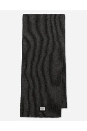 Dolce & Gabbana Bufanda De Lana Con Parche Dg - Hombre Bufandas Y Foulards Lana Onesize