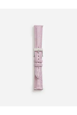 Dolce & Gabbana Alligator Strap With Buckle And Hook In Steel - Mujer Correas De Reloj Onesize