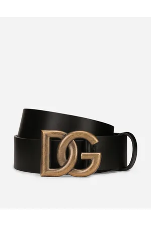 Dolce & Gabbana Cintura Con Borchie - Hombre Cinturones Piel 95