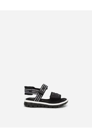Dolce & Gabbana Technical Fabric Sandals With Dg Logo - Hombre Zapatos Primeros Pasos (19-26) Viscosa 19