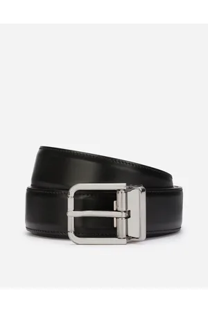 Dolce & Gabbana Brushed Calfskin Belt - Hombre Cinturones Piel 80