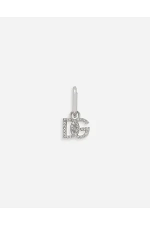 Dolce & Gabbana Pendiente Con Logotipo Dg - Hombre Metal Onesize