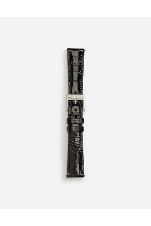 Dolce & Gabbana Alligator Strap With Buckle And Hook In Steel - Mujer Correas De Reloj Onesize