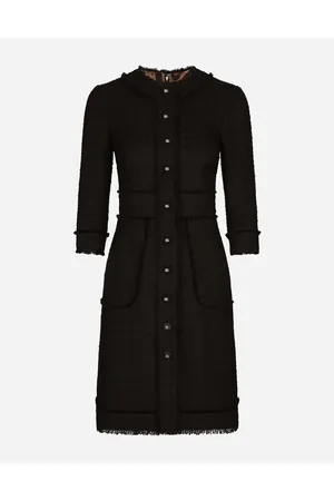 Dolce & Gabbana Vestido Midi De Tweed Raschel - Mujer Vestidos 36