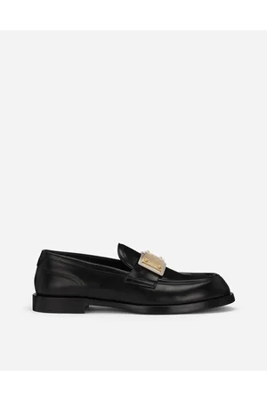 Dolce & Gabbana Mocasín En Piel De Becerro Cepillada - Hombre Mocasines Y Mocasines Driver Piel 44