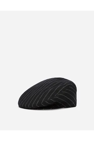 Dolce & Gabbana Gorra Inglesa De Lana Con Raya Diplomática - Hombre Gorros Y Guantes #n/d Lana 57