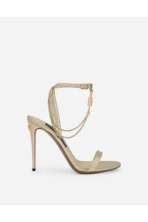 Dolce & Gabbana Sandalia En Piel De Becerro - Mujer Sandalias Y Cuñas Piel 36.5