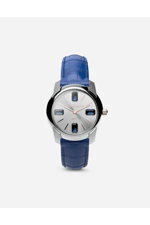 Dolce & Gabbana Watch With Alligator Strap - Mujer Relojes Azul Onesize