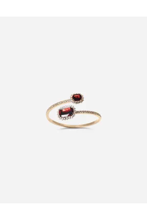 Dolce & Gabbana Pulsera Heritage En Amarillo Con Granates Rodolitas Y Zafiros Incoloros - Mujer Pulseras Dorado S