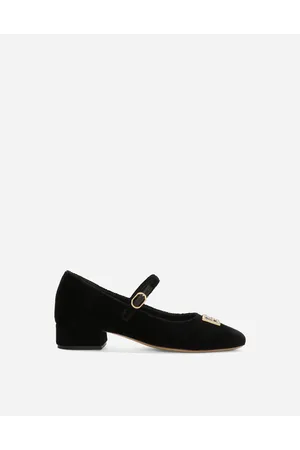 Dolce & Gabbana Merceditas De Terciopelo - Mujer Zapatos (24-38) Terciopelo 27