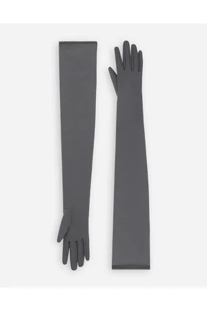 Dolce & Gabbana Guantes Largos De Punto Milano Elástico - Mujer Sombreros Y Guantes S