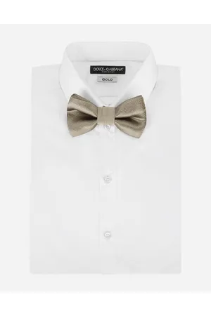 Dolce & Gabbana Pajarita De Seda - Hombre Accesorios Verde Seda I